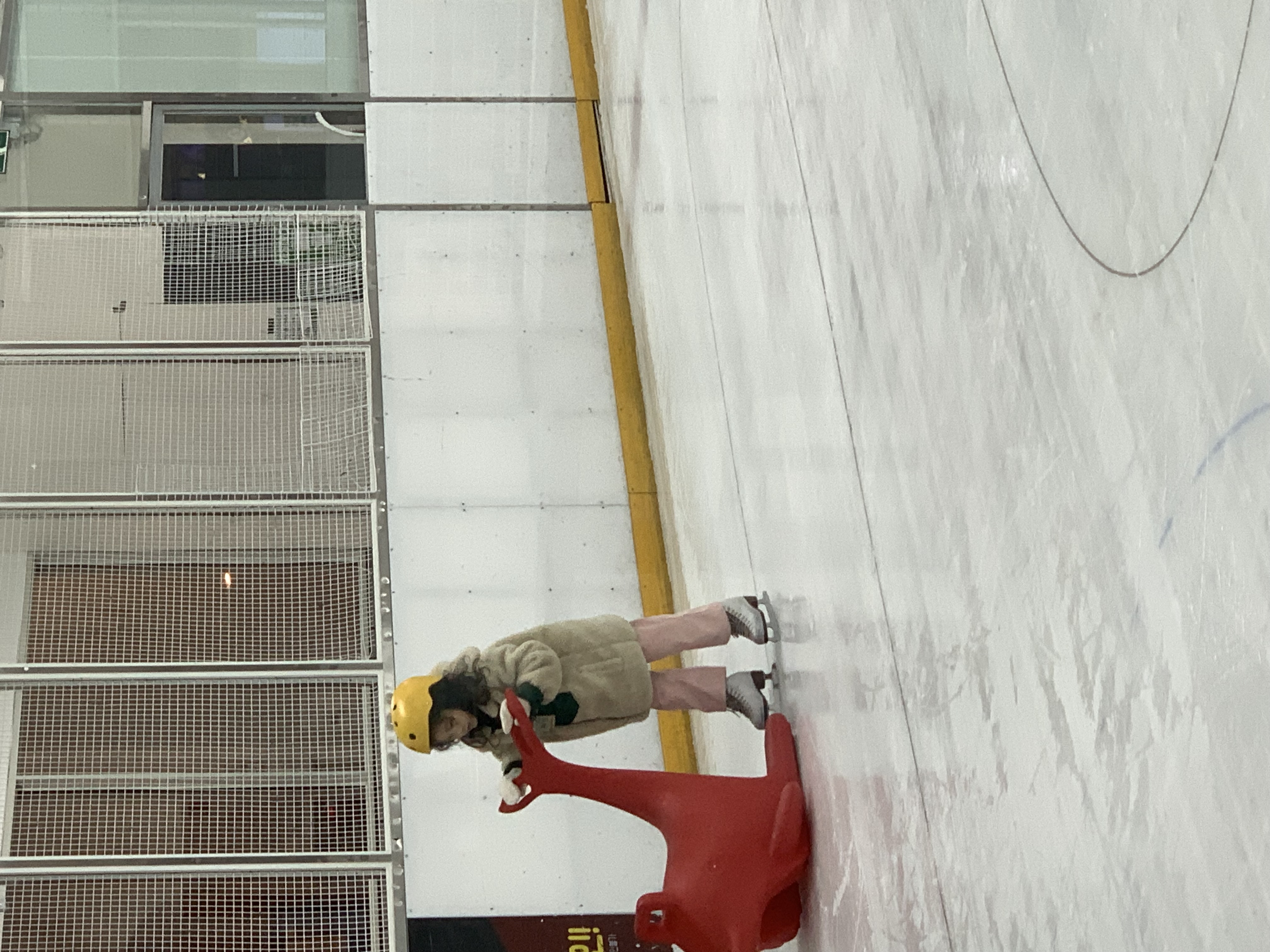 Ice skating adventures - always ready to try new activities!